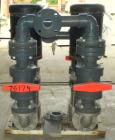 Used Grundfos Pump System, 316 Stainless Steel, Consisting Of: (2) Grundfos vertical multistage centrifugal pumps, model A9527, type CRN30-30U-G-G-BBUE. Each pump approximate capacity 85 gallons per ...