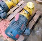 Used HMD Kontro Centrifugal Pump, Model GSA, Size 3X1.5X6H, 316 Stainless Steel. Rated 100 gallons per minute at 120’ head at 3500 rpm, maximum design pressure 275 psi. Driven by a 10hp, 3/60/230/460...