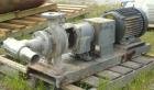 Used Ingersoll-Rand Centrifugal Pump, Size 3x2, 316 Stainless Steel. 3