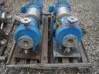 Used Ingersoll Rand Centrifugal Pump, Type HOC2, Size 3x1.5x10, stainless steel. 3