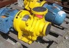 Used Kontro Centrifugal Pump, Model GTA1X1X5, 316 Stainless steel. Rated 25 gallons per minute at 31' head at -40 to 400 deg F at 275 psi at 3500 rpm. 1'' inlet/outlet. Impeller diameter 3.5''. Drive...