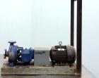 Used- Stainless Steel Werner Pump Company Centrifugal Pump, Model 8196