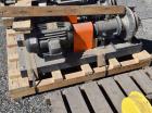 Unused- R.S. Corcoran Centrifugal Pump, Model 5000F, 316 Stainless Steel. Rated 30 GPM at TDH 50'. 2