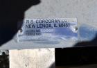 Unused- R.S. Corcoran Centrifugal Pump, Model 5000F, 316 Stainless Steel. Rated 30 GPM at TDH 50'. 2