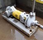Used- Sulzer CPT Chemical Centrifugal Pump, Model CPT12-1-LF, Stainless Steel. Rated 5 gallons per minute at 85 head at 1770...