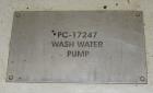Used Sulzer CPT Chemical Centrifugal Pump, Model CPT12-1-LF, Stainless Steel. Rated 50 gallons per minute at 85 head at 3525 rpm. Driven by a 5hp, 3/60/208-230/460 volt, 3505 rpm motor. Serial# 10011...