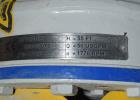 Used Sulzer CPT Chemical Centrifugal Pump, Model CPT12-1B, Stainless Steel. Rated 50 gallons per minute at 55 head at 1770 rpm. Driven by a 3hp, 3/60/208-230/460 volt, 3505 rpm motor. Serial# 1001190...