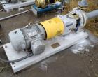 Used- Sulzer CPT Chemical Centrifugal Pump, Model CPT21-2, Stainless Steel. Rated 300 gallons per minute at 75 head at 3525 ...