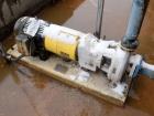 Used- Sulzer CPT Chemical Centrifugal Pump, Model CPT22-1B, Stainless Steel. Rated 150 gallons per minute at 70 head at 1770...