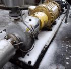 Used- Sulzer CPT Chemical Centrifugal Pump, Model CPT23-1B, Stainless Steel. Rated 100 gallons per minute at 70 head at 1770...