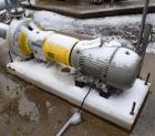 Used- Sulzer CPT Chemical Centrifugal Pump, Model CPT24-2, Stainless Steel. Rated 300 gallons per minute at 130 head at 1770...