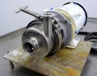 Used L.C. Thomsen & Sons Centrifugal Pump, Model 404TS1, 316 Stainless Steel. Approximately 15 gallons per minute at 15’ head.  1-1/2” Tri-clamp inlet, 1” tri-clamp outlet, approximately 4” diameter ...