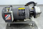 Used L.C. Thomsen & Sons Centrifugal Pump, Model 56321-KA, 316 Stainless Steel.  Approximately 15 gallons per minute at 15’ head.  1-1/2” Tri-clamp inlet, 1” tri-clamp outlet, approximately 5” diamet...