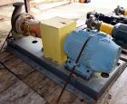 Unused- Toyo Centrifugal Pump, Model DEH-72-80-PF4-CD4-D#, Stainless Steel. Rated 200 gallons per minute at 126’ head at 1660 rpm. 4” Inlet, 3” outlet, impeller diameter 11.1”, maximum solid size 1.2...