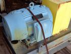 Unused- Toyo Centrifugal Pump, Model DEH-72-80-PF4-CD4-D#, Stainless Steel. Rated 200 gallons per minute at 126’ head at 1660 rpm. 4” Inlet, 3” outlet, impeller diameter 11.1”, maximum solid size 1.2...