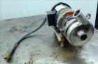 Used Top-Flo Centrifugal Pump, Model C114-56C, 316 Stainless Steel. Approximate 40 gallons per minute at 40' head. 2