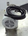 Used Tri-Clover Tri-Flo H.D. Series Centrifugal Pump, Model C215MDG56T-S, 316 Stainless Steel.  Approximate capacity 60 gallons per minute.  2” Tri-clamp inlet, 1-1/2” tri-clamp outlet.  Driven by a ...