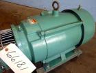 Used Tri-Clover Centrifugal Pump, Model C216MD25T-S-KX, Stainless Steel. 2’’ Tri-clamp inlet, 1-1/2’’ tri-clamp outlet.Approximate capacity 220 gallons per minute at 110’ head.Driven by a 15 hp, 3/60...
