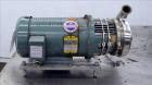 Used Tri-Clover Centrifugal Pump, Model C216MDG18T-S, 316 Stainless Steel. Approximate 80 gallons per minute at 100' head. 2