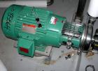 USED: Tri Clover centrifugal pump, model C216MDG21TL20C4V04Y22PL, 316 stainless steel. 6