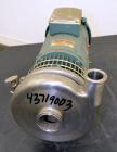 Used Stainless Steel Tri Clover Centrifugal Pump, Model C216MDG56T-S-KX