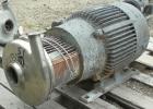 Used Stainless Steel Tri-Clover Centrifugal Pump, Model C218MD25T-S