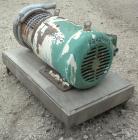 Used Tri-Clover Centrifugal Pump, Model C218MDG21T-20ND-O2U-09SP, 316 Stainless Steel. 2