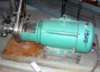 USED: Tri Clover centrifugal pump, model C328MDG2STS, 316 stainless steel. 8