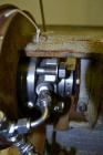Used Tri-Clover Centrifugal Pump, Model SP218M-9237-40, 316 Stainless Steel. Unit missing front cover. Driven by a 10 hp, 3/60/460 volt, 3510 rpm motor. Mounted on a carbon steel base.
