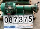 Used Tri-Clover Centrifugal Pump, Model SP18MH-S, 316 Stainless Steel. Rated approximately 60 gallons per minute at 200' head, 8
