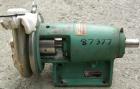 Used Tri-Clover Centrifugal Pump, Model SP218MH-S, 316 Stainless Steel. Rated approximately 160 gallons per minute at 300' head, 8