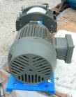 Unused- Watson Marlow Peristaltic Hose Pump, Model 701BR, Aluminum Housing. (5) Tube bore sizes, up to 528 gallons per hour capacity at 360 rpm. Driven by a 1 hp, 3/60/230/460 volt, 1145 rpm XP motor...