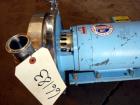 Used Waukesha Centrifugal Pump, Model 2085LV, Stainless Steel.  2