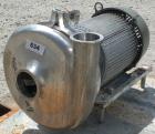 Used Waukesha Centrifugal Pump, model 2085, 316 stainless steel. 3