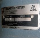 Used Waukesha Centrifugal Pump, Model 2085, Stainless Steel. 3
