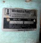 Used Waukesha Centrifugal Pump, Model 2085, Stainless Steel. 3