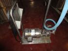 Used Stainless Steel Waukesha Centrifugal Pump, Model C216P2298