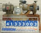Used Worthington D-Line Centrifugal Pump, Model D1011. Size 2