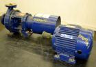Used Worthington Centrifugal Pump, Model D1012, Size 1.5 X 1 X 6, 316 Stainless steel. Rated approximate 40 gallons per minute at 100’ head at 275 psi at 100 degrees F. 1.5” Inlet, 1” outlet, 4.80” d...