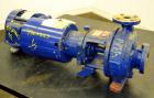 Used Worthington Centrifugal Pump, Model D1012, Size 1.5 X 1 X 6, 316 Stainless steel. Rated approximate 20 gallons per minute at 20’ head at 275 psi at 100 degrees F. 1.5” Inlet, 1” outlet, 4.60” di...