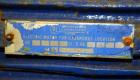 Used Worthington Centrifugal Pump, Model D1012, Size 1.5 X 1 X 6, 316 Stainless steel. Rated approximate 20 gallons per minute at 20’ head at 275 psi at 100 degrees F. 1.5” Inlet, 1” outlet, 4.60” di...