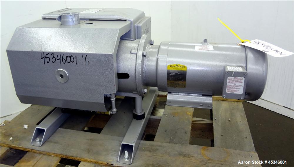 Used Carbon Steel Airtech L Series Oil Lubricated Rotary Vane Vacuum Pump, Type L-230-G1