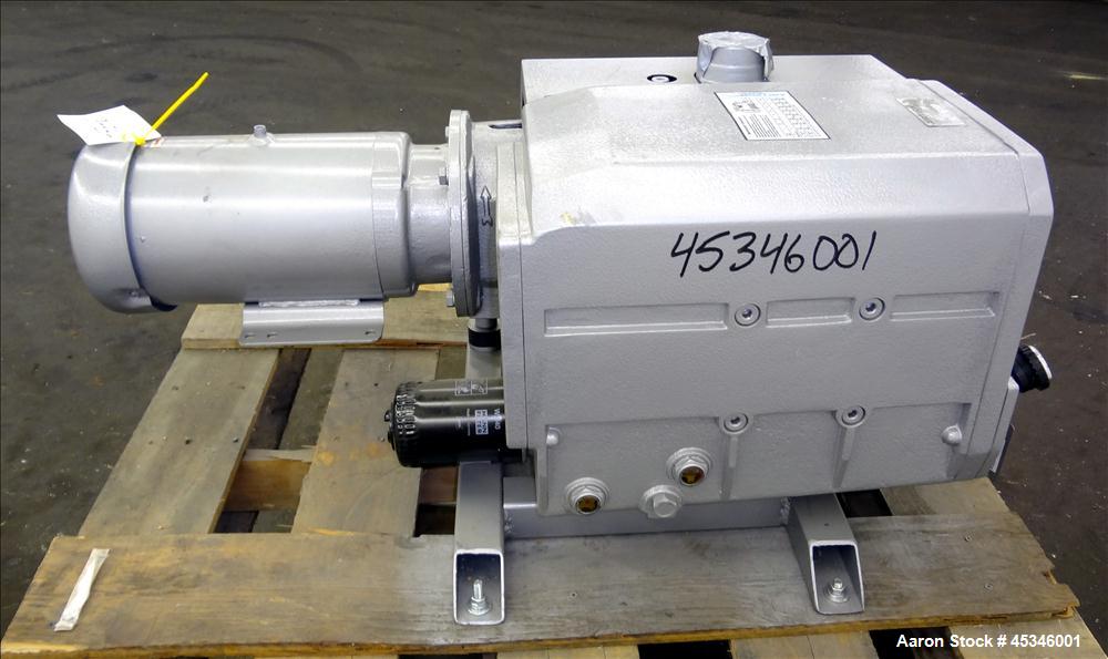 Used Carbon Steel Airtech L Series Oil Lubricated Rotary Vane Vacuum Pump, Type L-230-G1