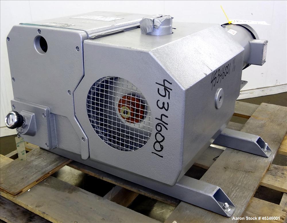 Used Carbon Steel Airtech L Series Oil Lubricated Rotary Vane Vacuum Pump, Type L-230-G1