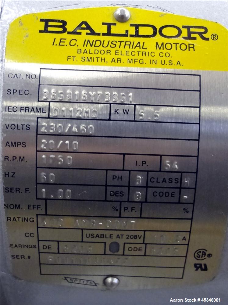 Used Carbon Steel Airtech L Series Oil Lubricated Rotary Vane Vacuum Pump, Type L-230-G1
