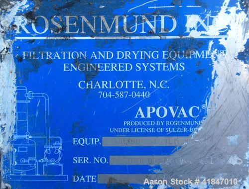 Used Apovac Vacuum System 