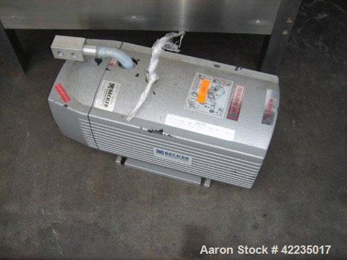Used Becker Vacuum Pump