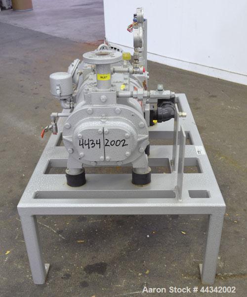 Used- Busch Single Stage Cobra Dry Screw Vacuum Pump, Model AC0100, Carbon Steel. Rated 57 cfm, 0.30’’ Torr., direct cooled....