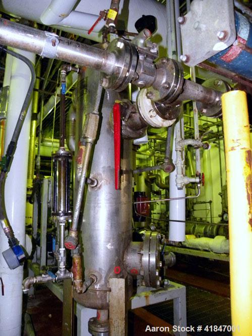 Used Busch Single Stage Cobra Dry Screw Vacuum Pump, Model AC0400FBT6.000H, Carbon Steel. Rated 262 cfm, 0.05’’ Torr., direct cooled. Driven by a 20 hp, 3/60/230/460 volt, 3520 rpm motor. Includes an...