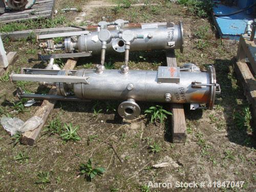 Used Busch Single Stage Cobra Dry Screw Vacuum Pump, Model NC0070ABM6.000F, Carbon Steel. Rated 58 cfm, 0.075’’ Torr., air cooled. Driven by a 5 hp, 3/20-60/460 volt, 3505 rpm XP motor. Includes an X...